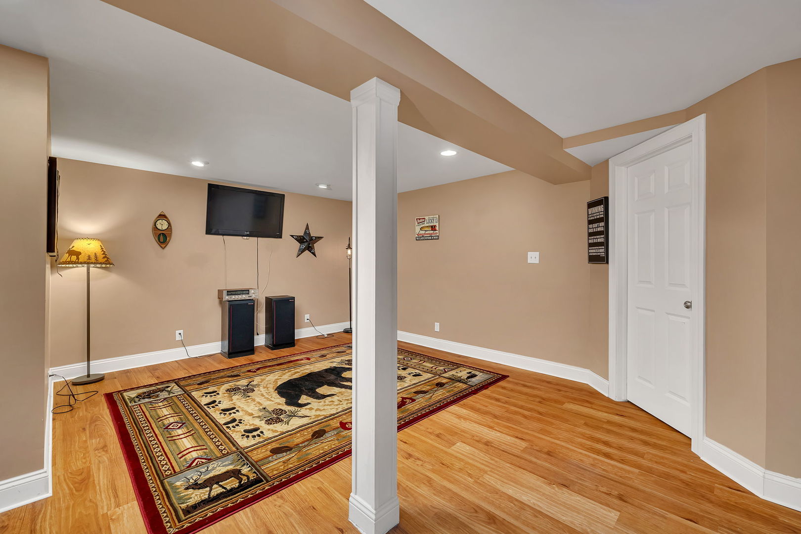 300 Village Lane Seneca, IL 61360 - Photo 26 of 42 a view of a living room with flat screen tv