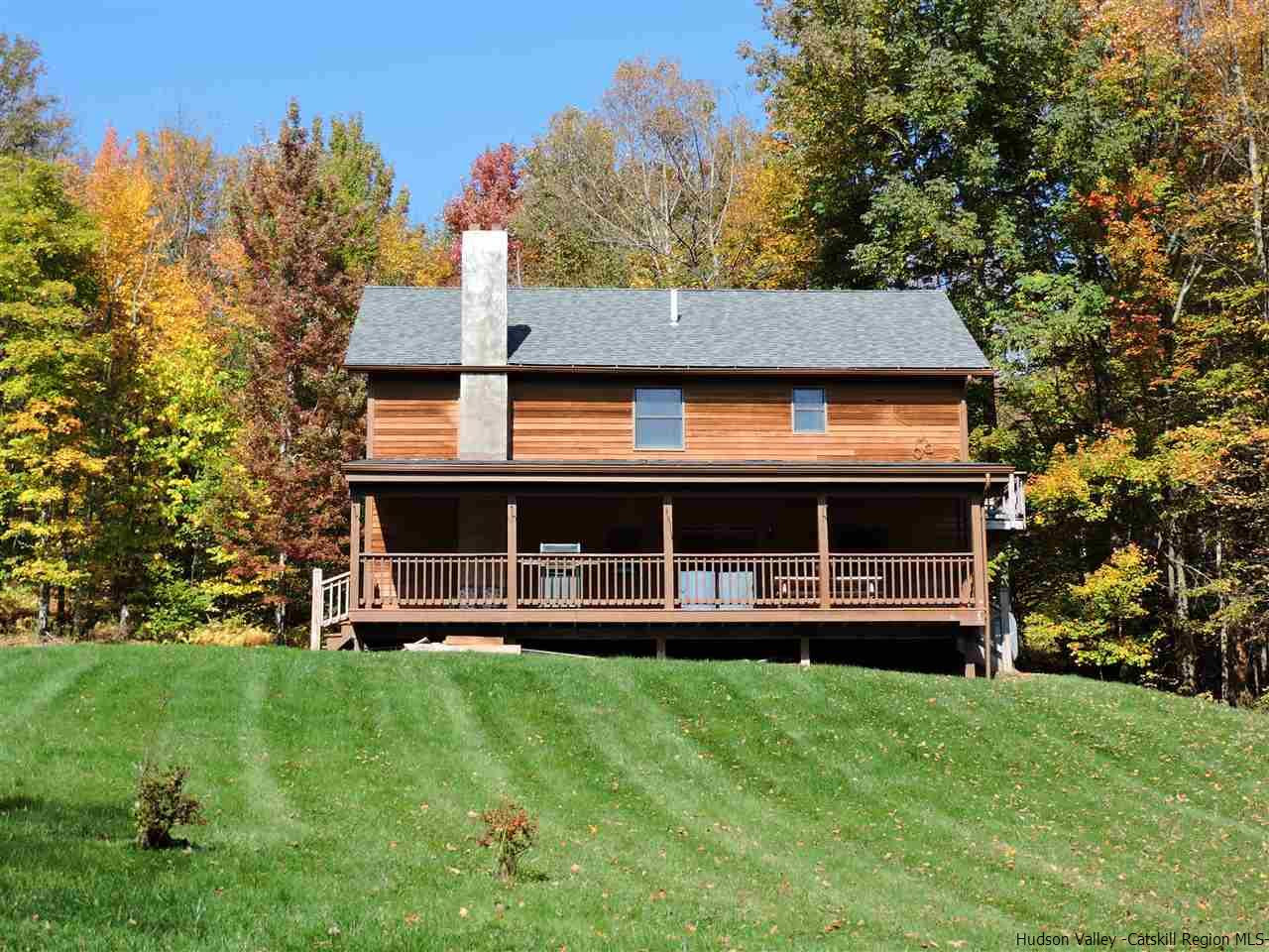 2579 Vega Mountain Road Roxbury, NY 12421 - Photo 1 of 34 front view of a house with a yard