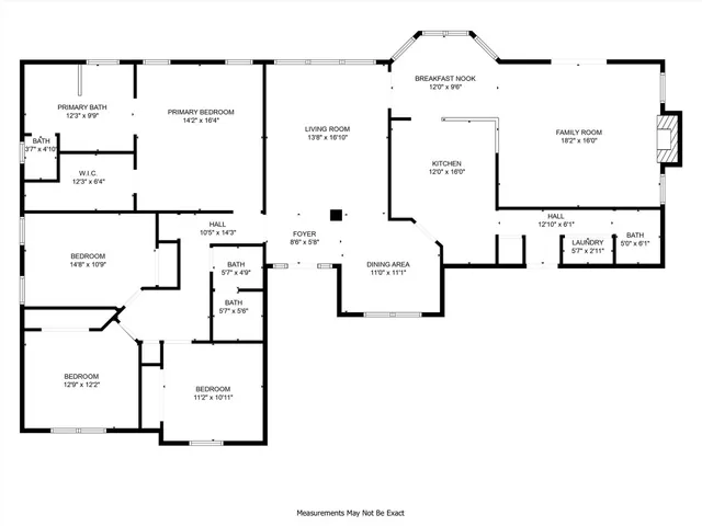 a picture of a floor plan