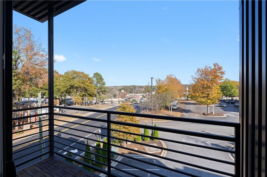 1155 Custer Avenue Southeast, Unit 301 Atlanta, GA 30316 - Photo 22 of 22 a view of a city from a window