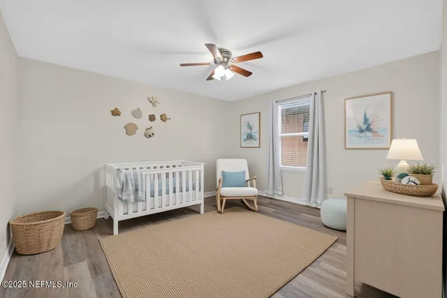 a view of a swimming pool with a yard