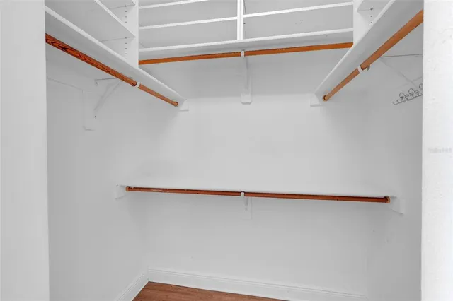 a close up view of racks