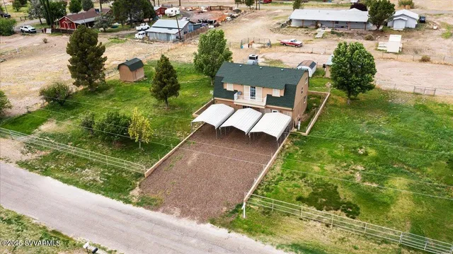 a view of a garden with a bench