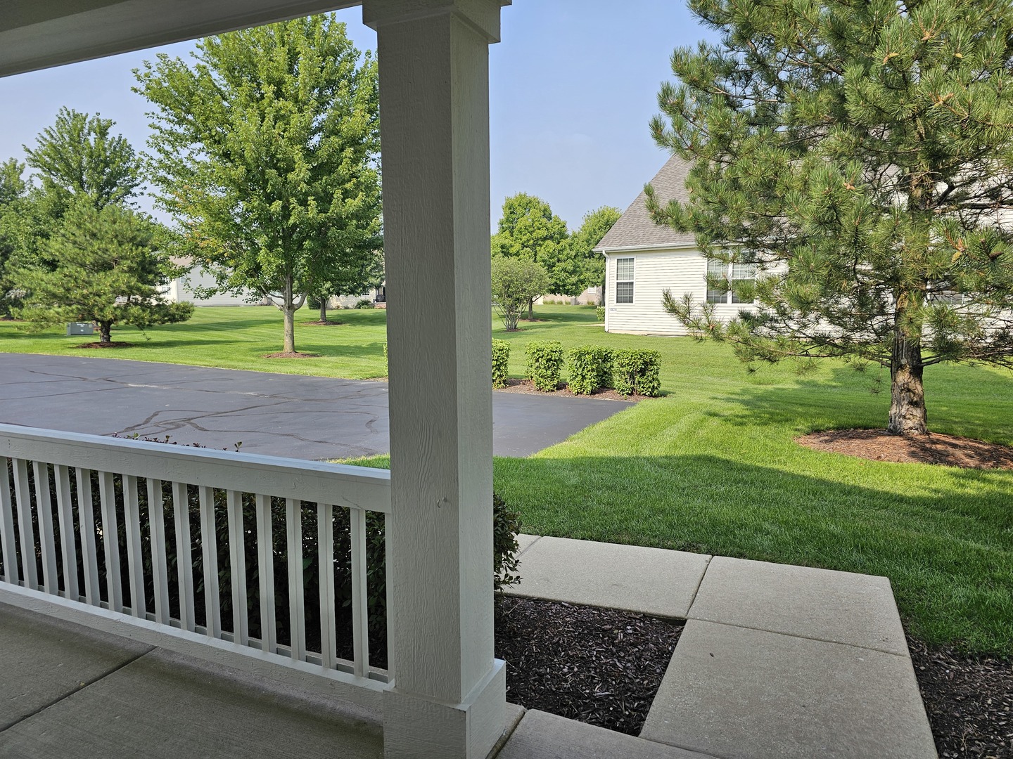 16613 Buckner Pond Way Crest Hill, IL 60403 - Photo 13 of 20 a view of a house with a small yard and a large tree