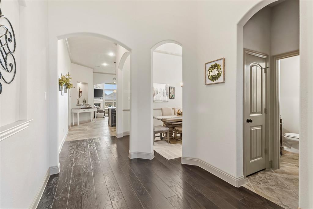 509 Alice Lane Fate, TX 75189 - Photo 4 of 36 Entry with elegant arched doorways