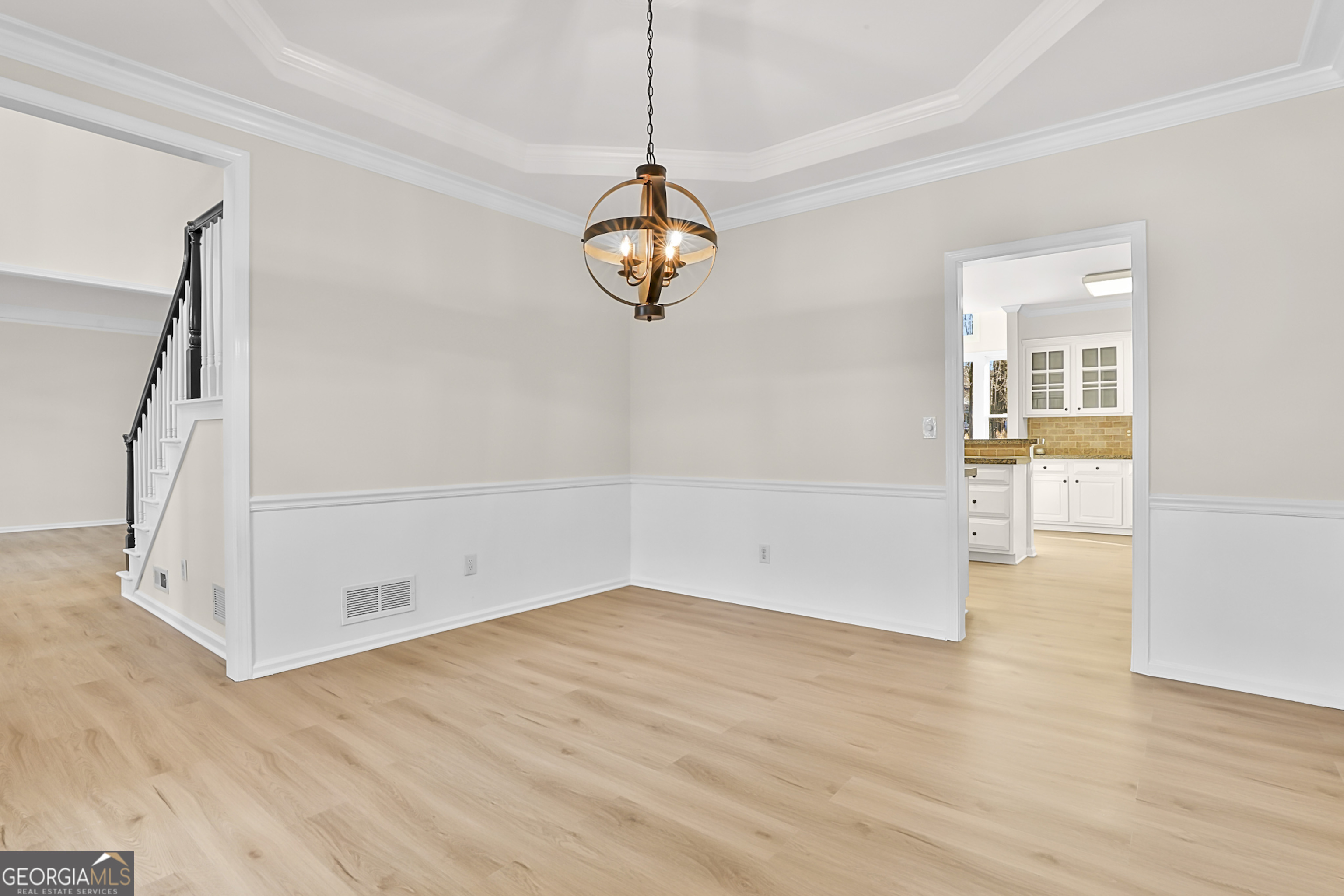 160 Streamview Court Fayetteville, GA 30215 - Photo 16 of 55 wooden floor in an empty room with a window