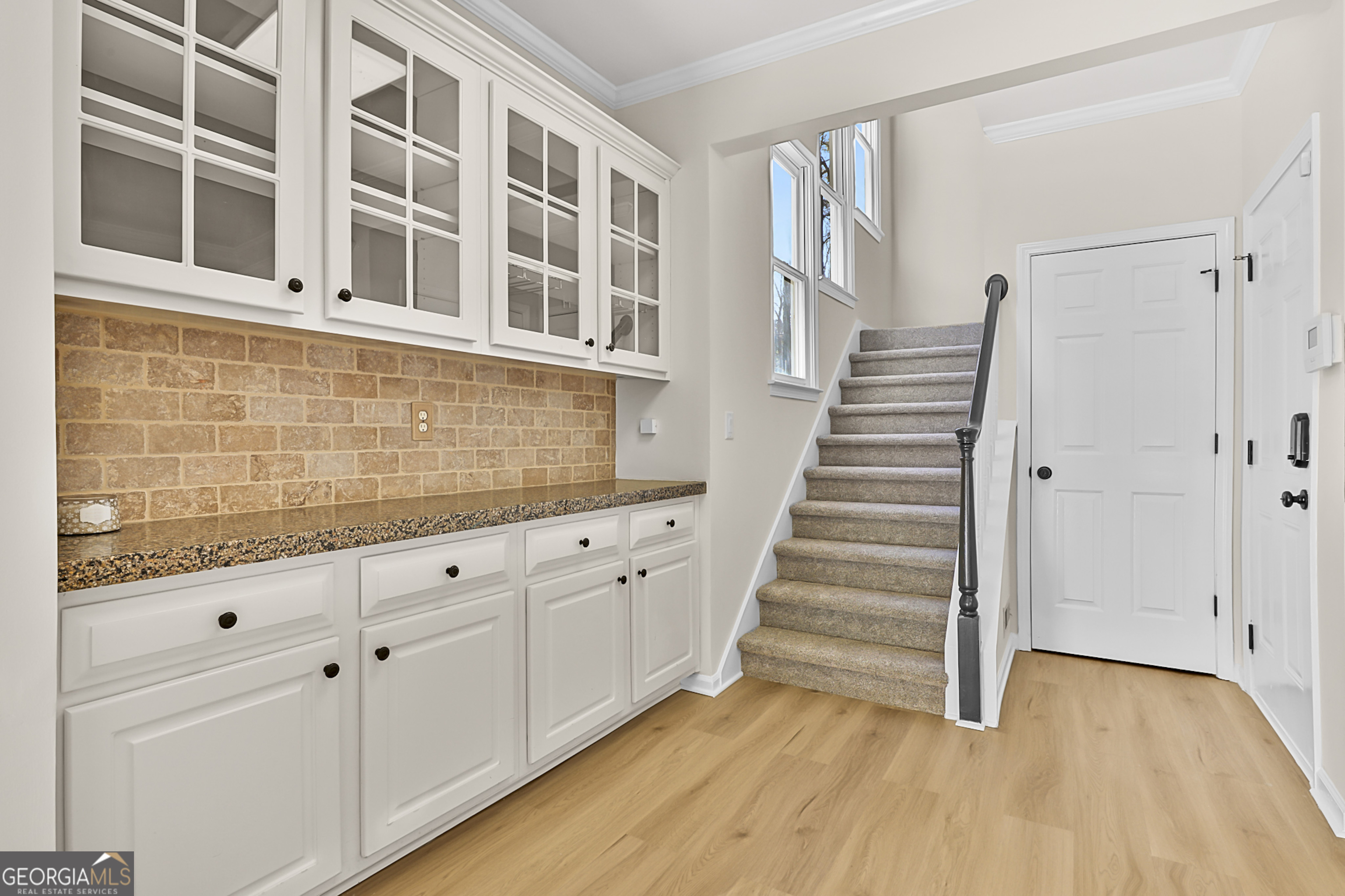 160 Streamview Court Fayetteville, GA 30215 - Photo 30 of 55 a view of an entryway with wooden floor