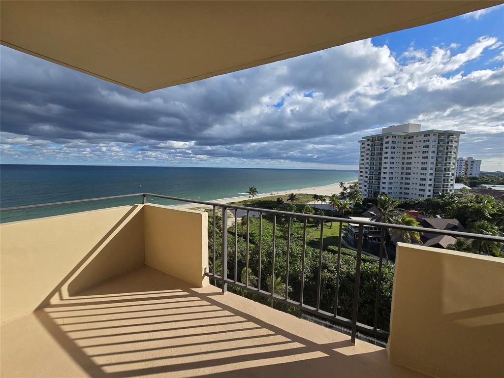 2000 South Ocean Boulevard, Unit 8F Lauderdale-by-the-Sea, FL 33062 - Photo 26 of 35 a view of balcony with furniture