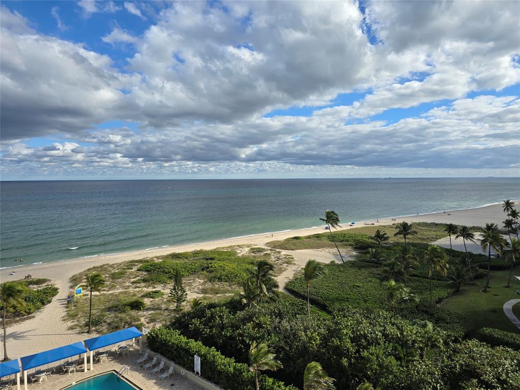 2000 South Ocean Boulevard, Unit 8F Lauderdale-by-the-Sea, FL 33062 - Photo 28 of 35 a view of a lake from a balcony