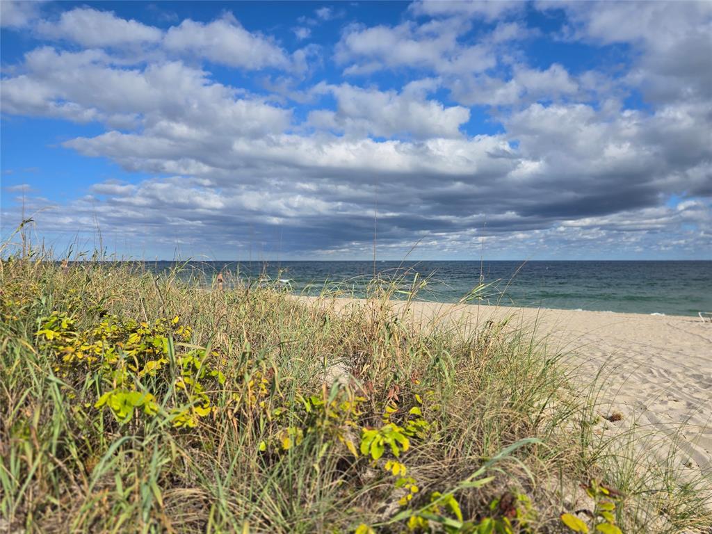 2000 South Ocean Boulevard, Unit 8F Lauderdale-by-the-Sea, FL 33062 - Photo 31 of 35 a view of a swimming pool and a yard