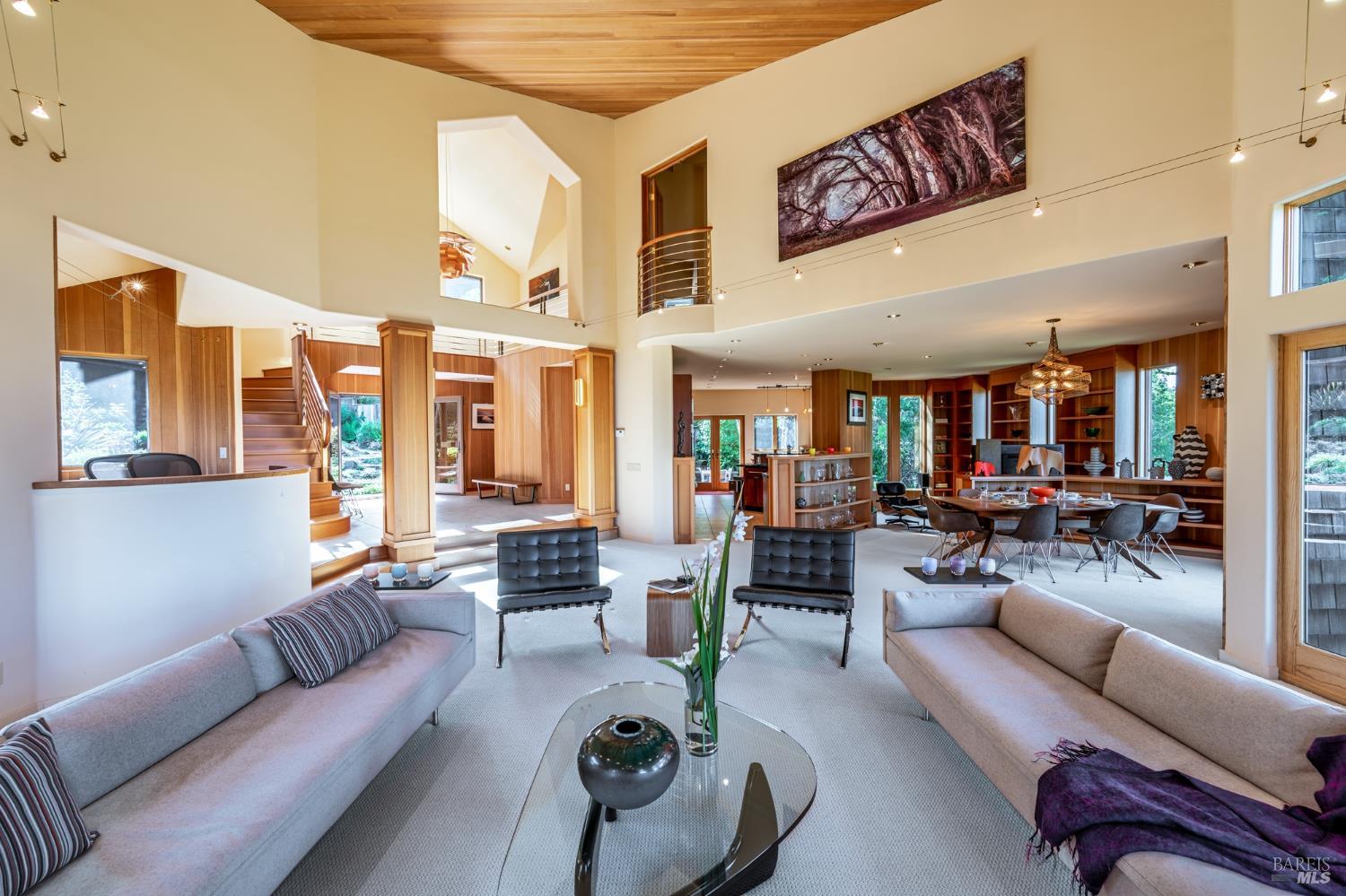 35148 Crows Nest Drive The Sea Ranch, CA 95497 - Photo 16 of 94 a living room with furniture and a large window