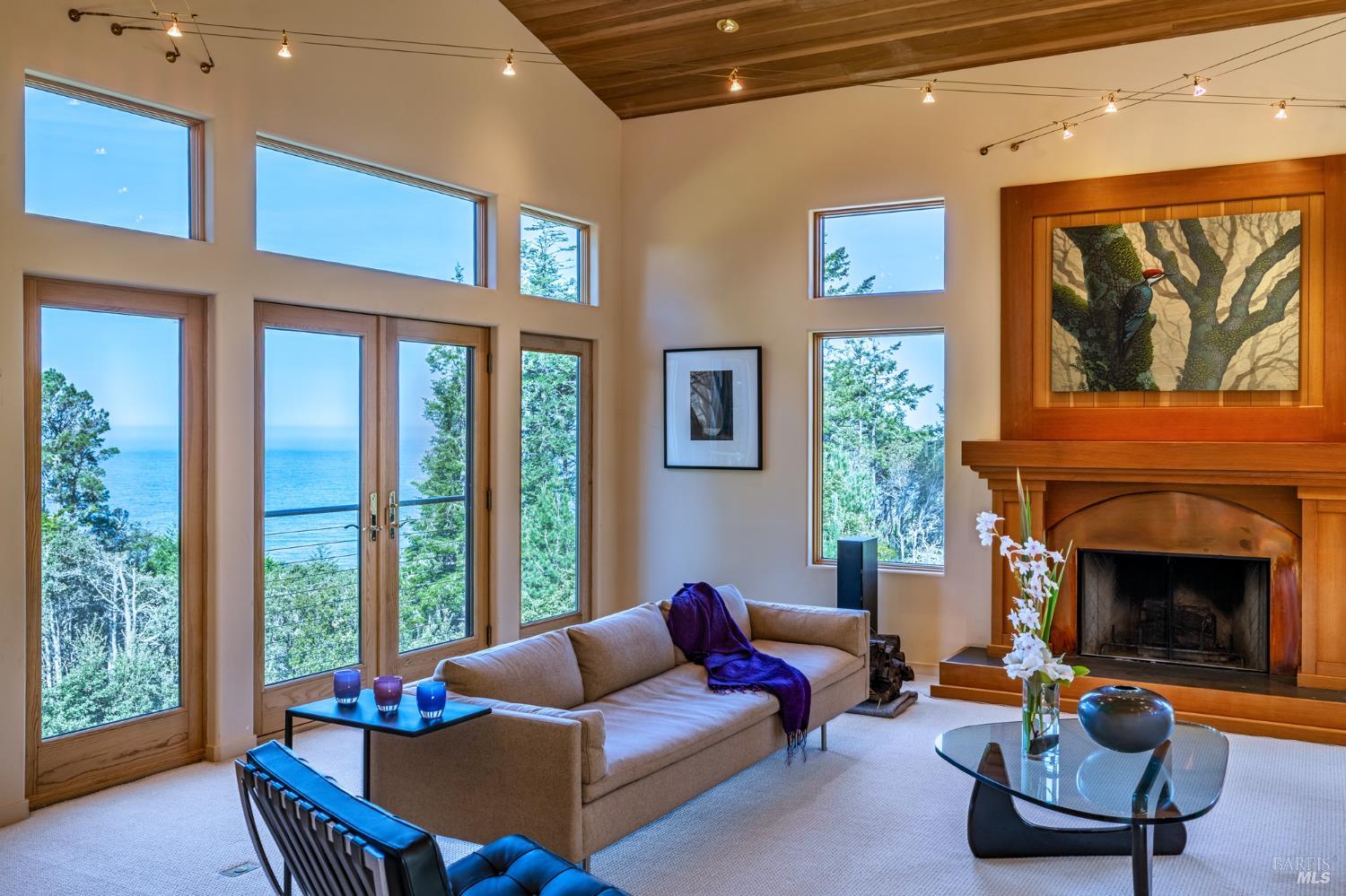 35148 Crows Nest Drive The Sea Ranch, CA 95497 - Photo 18 of 94 a living room with furniture and a fireplace
