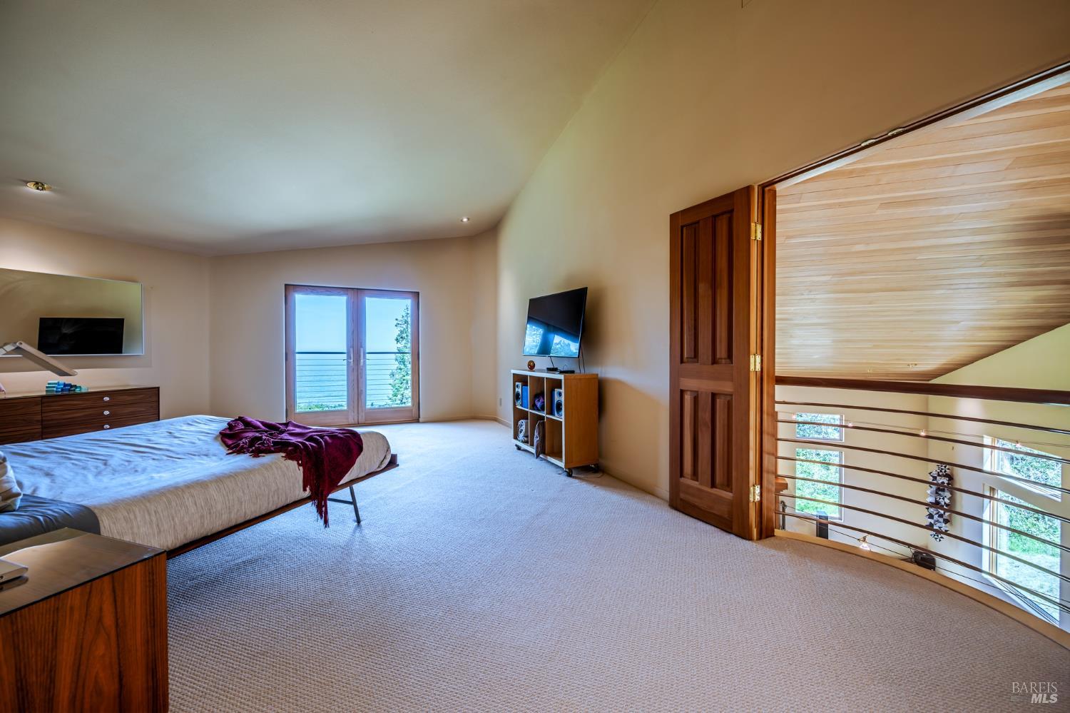 35148 Crows Nest Drive The Sea Ranch, CA 95497 - Photo 46 of 94 a bed room with a bed and a television