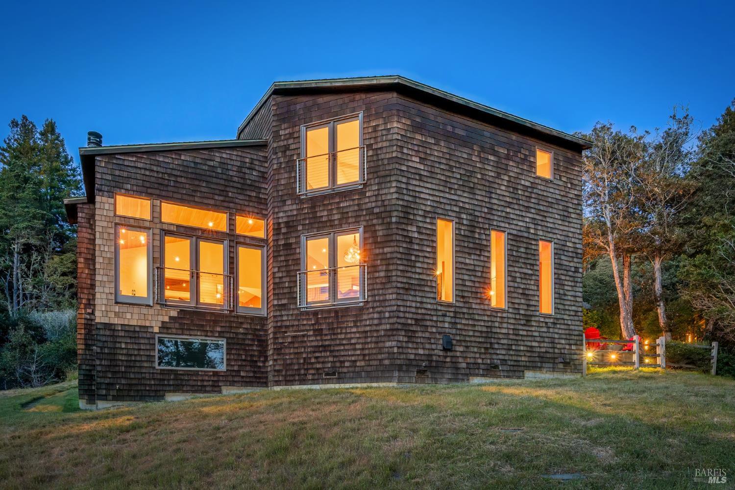35148 Crows Nest Drive The Sea Ranch, CA 95497 - Photo 75 of 94 a front view of a house with a yard