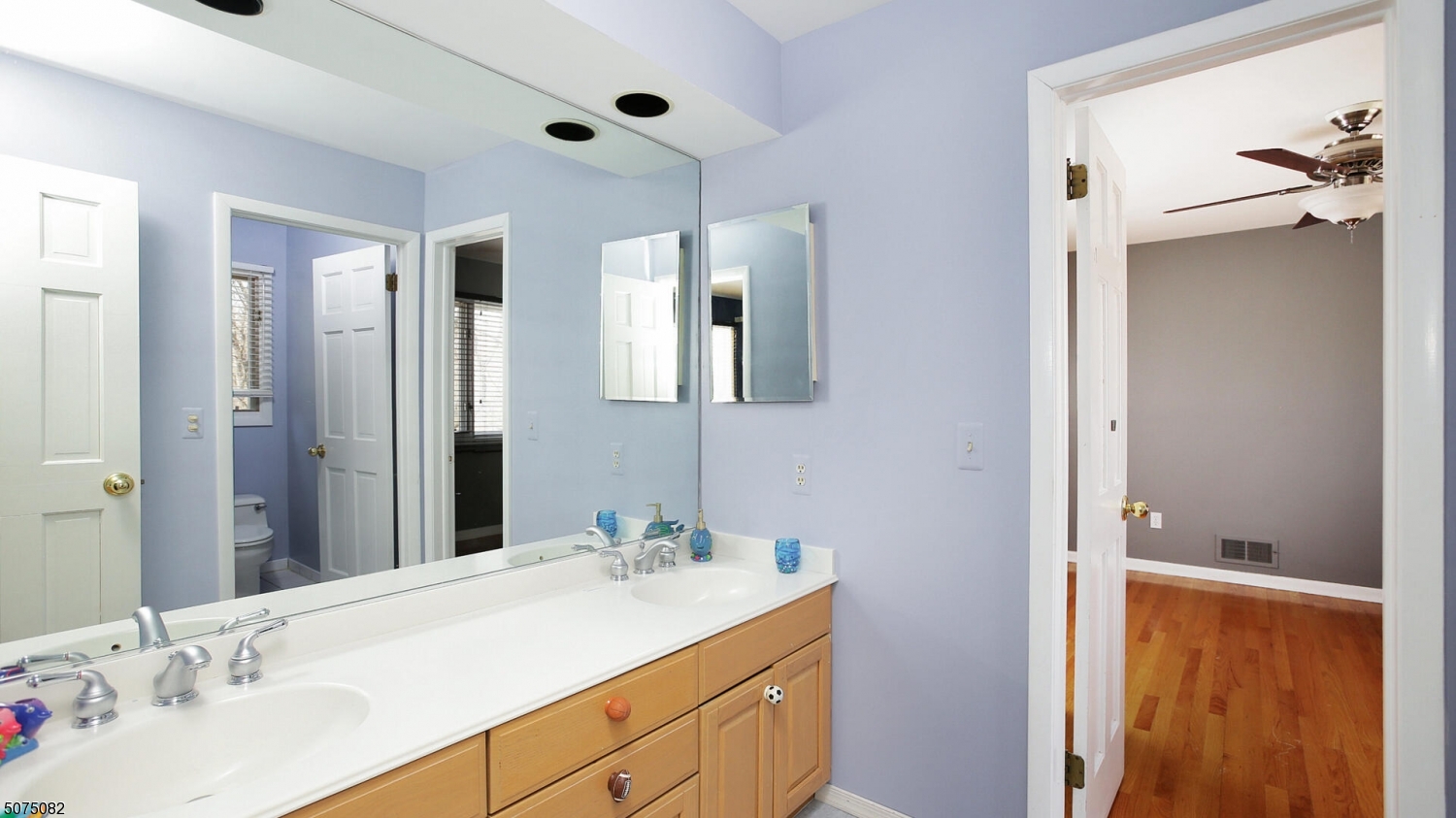 17 Adams Road Bridgewater, NJ 08836 - Photo 15 of 25 a bathroom with a sink vanity and mirror