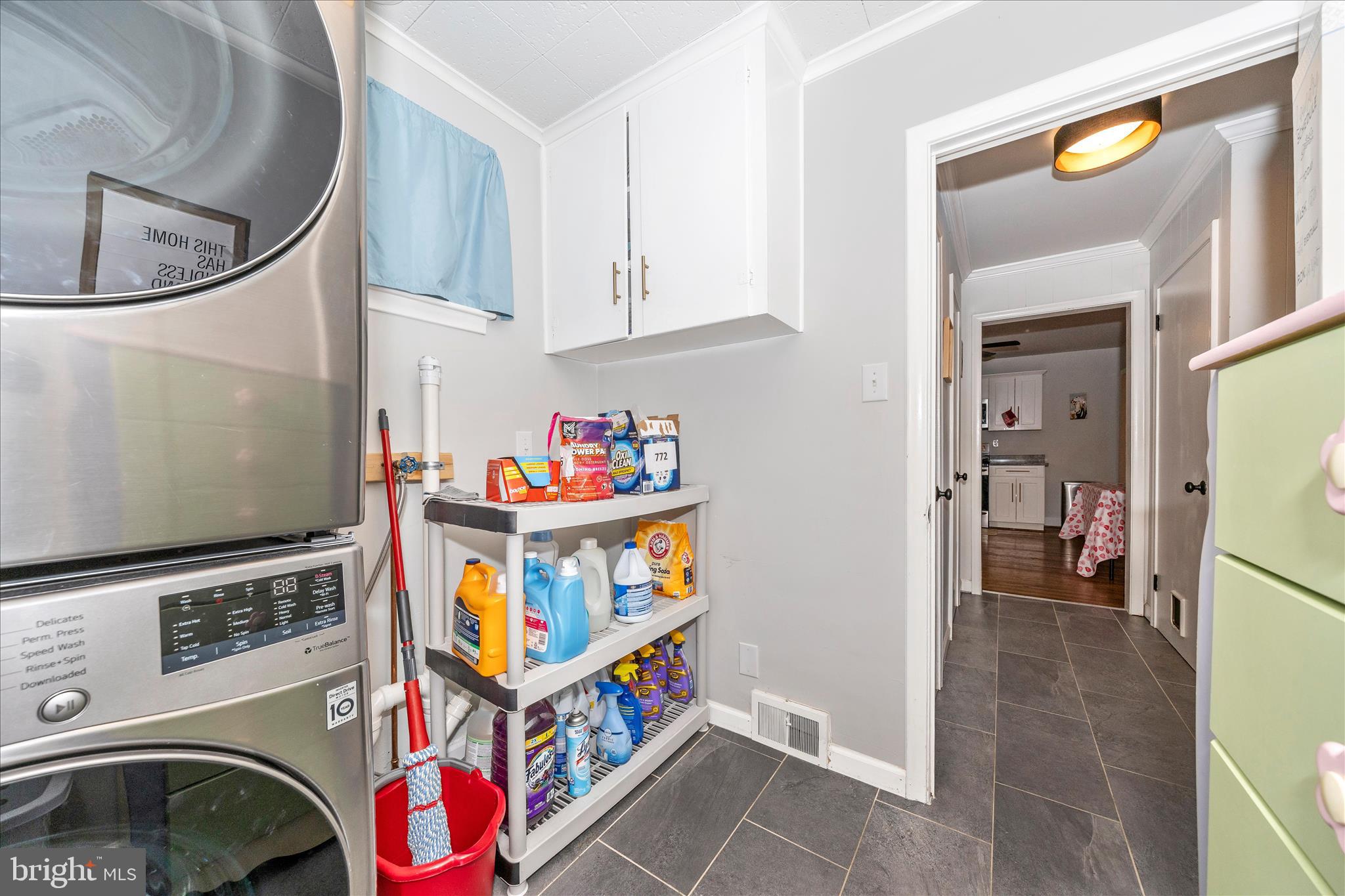 18826 Preston Road Hagerstown, MD 21742 - Photo 30 of 60 a storage & utility room with washer and dryer