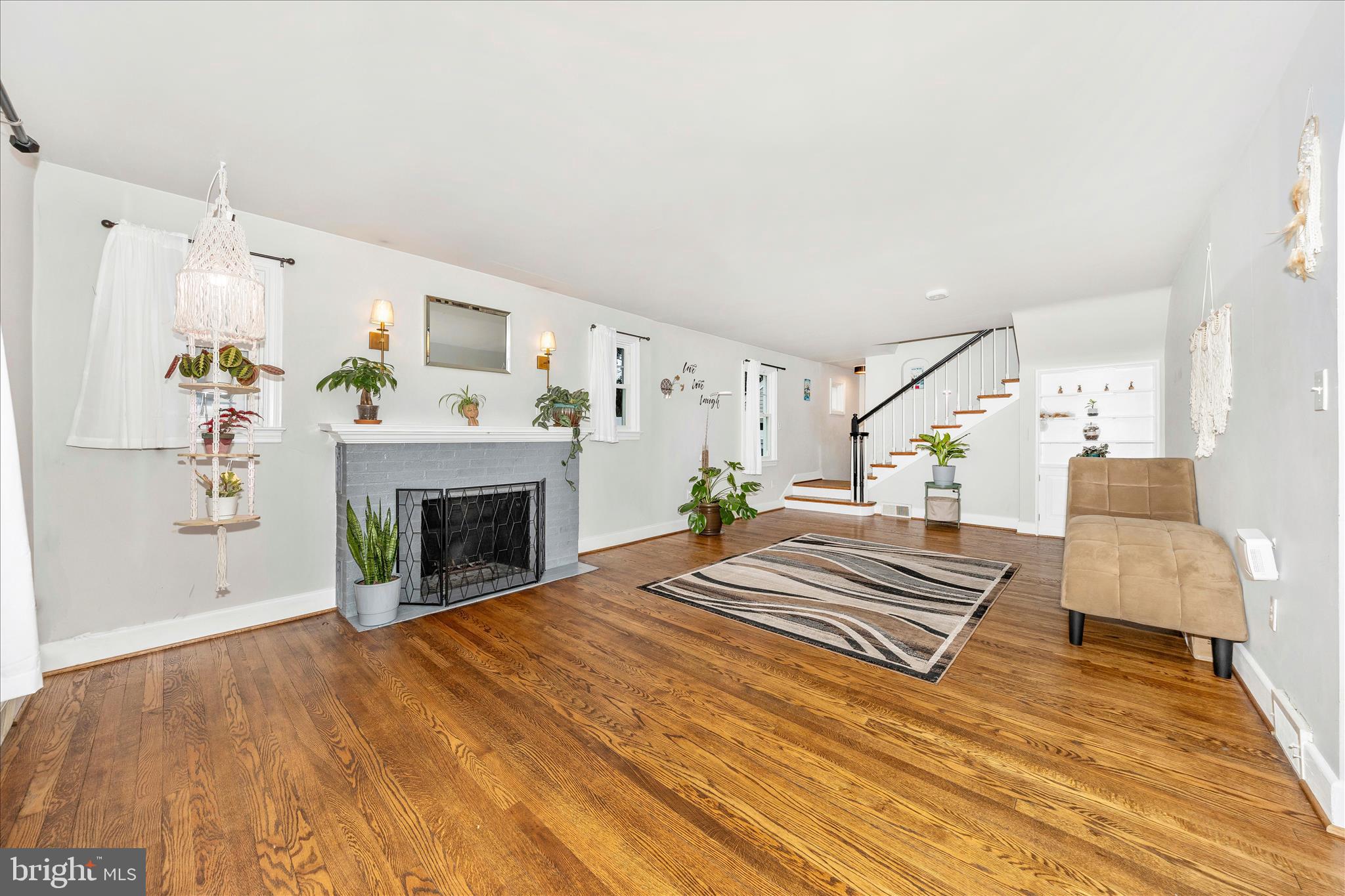 18826 Preston Road Hagerstown, MD 21742 - Photo 3 of 60 a view of kitchen with furniture and fireplace