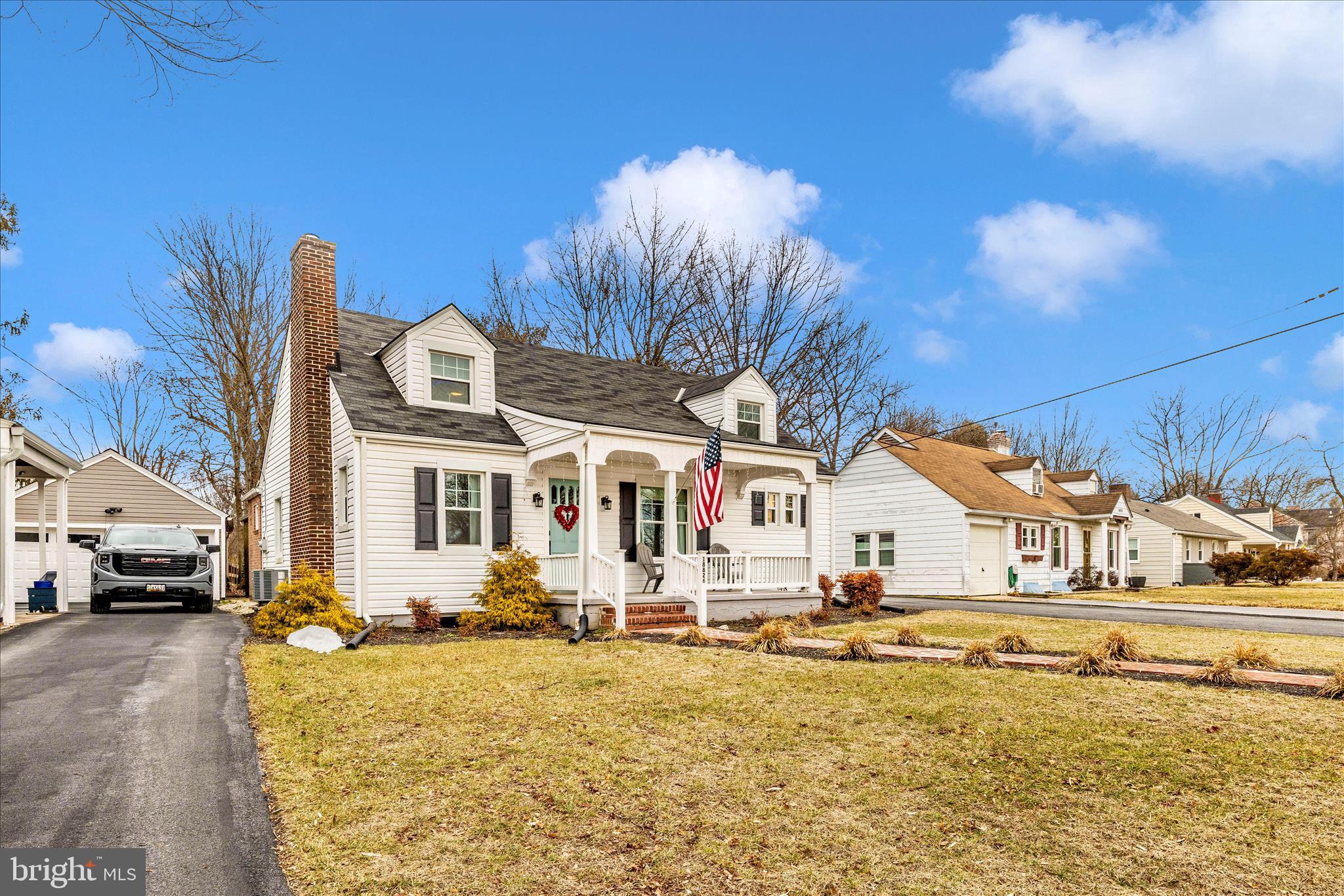 18826 Preston Road Hagerstown, MD 21742 - Photo 46 of 60 a view of a white house with a swimming pool