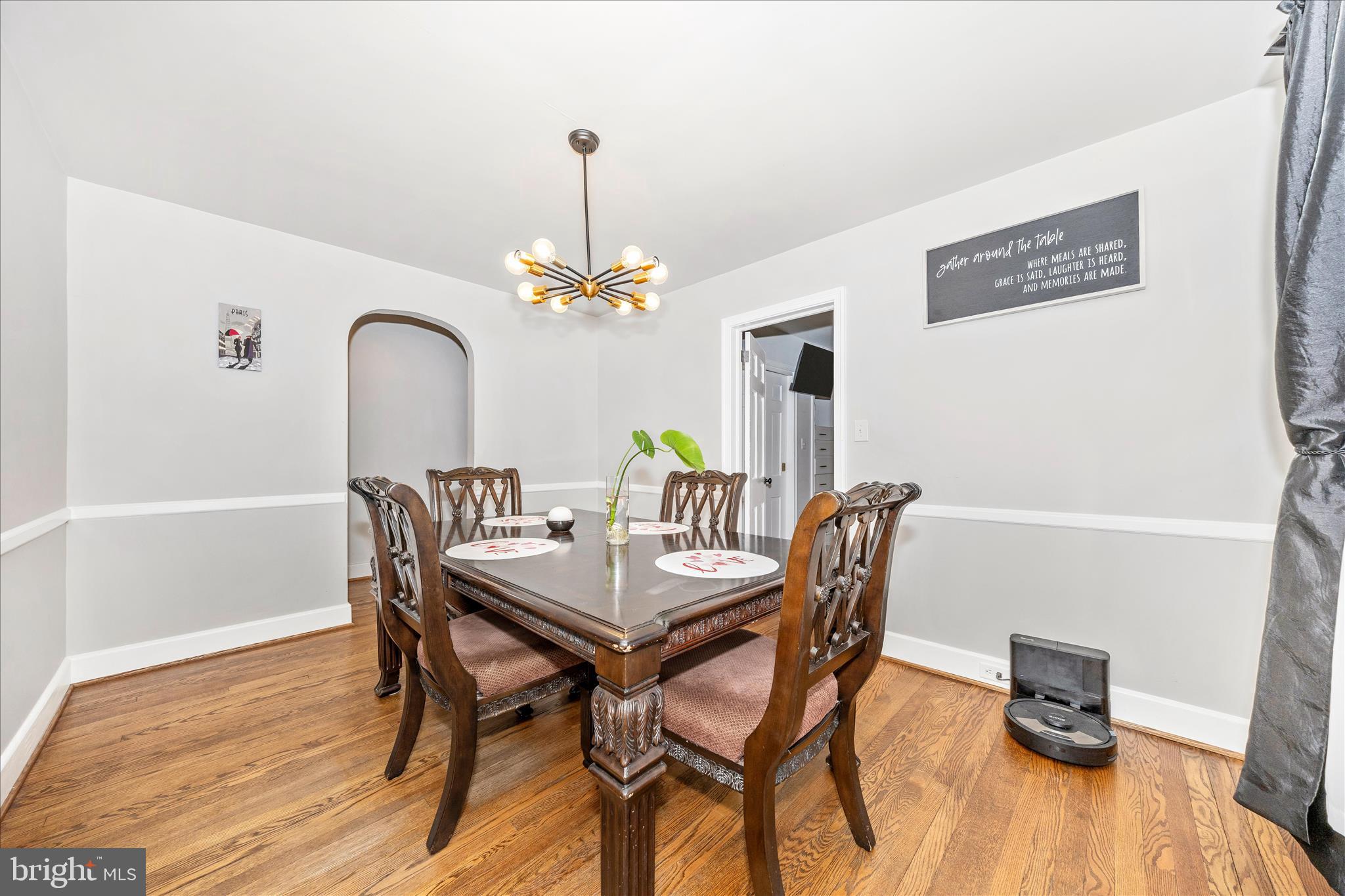 18826 Preston Road Hagerstown, MD 21742 - Photo 8 of 60 a view of a dining room with furniture and wooden floor