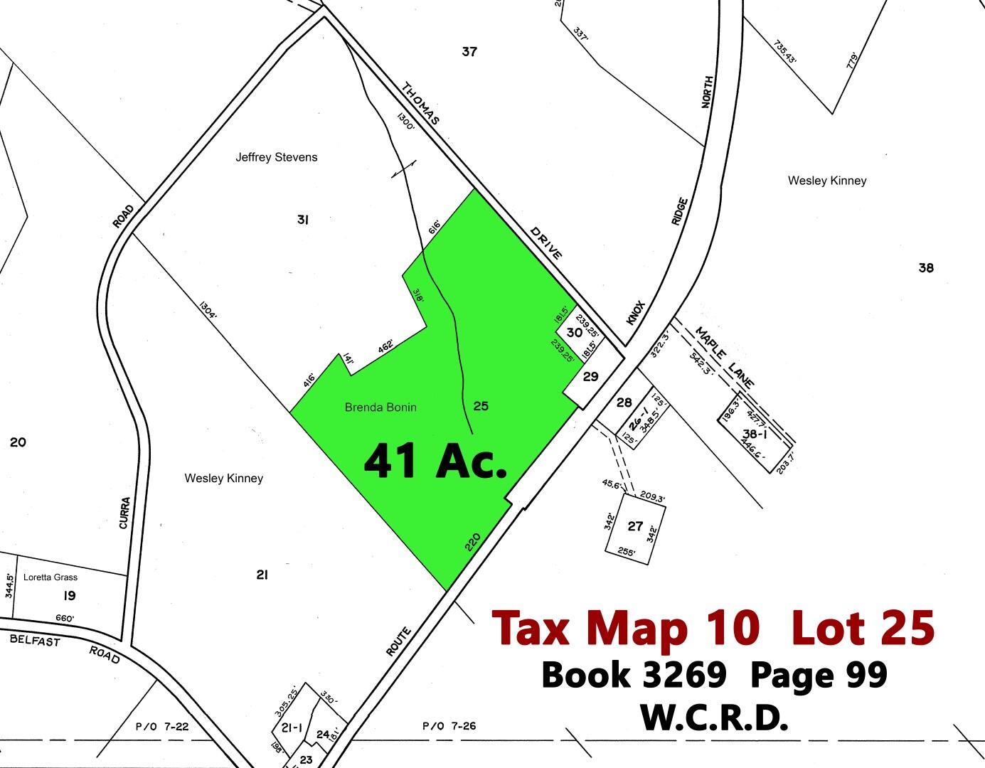 Lot 25 Knox Ridge Knox, ME 04986 - Photo 4 of 5 2015-Tax-Map-10 g (Large)