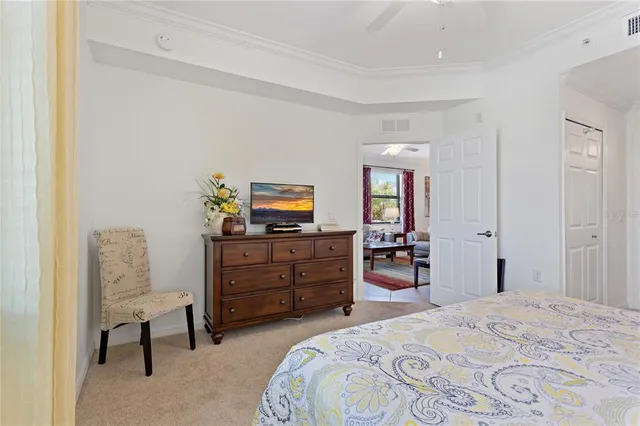 a bathroom with a sink vanity and a mirror