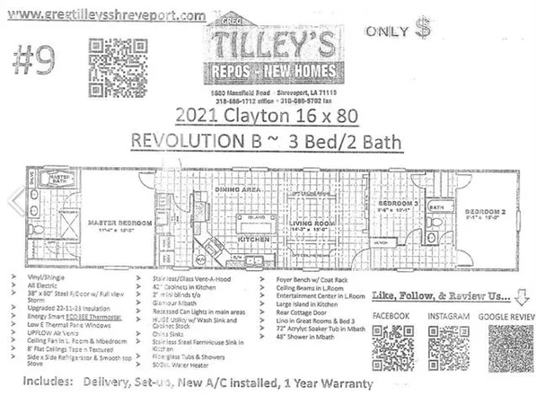 $150,000 | 195 Salt Pitt Road, Goldonna, LA 71031