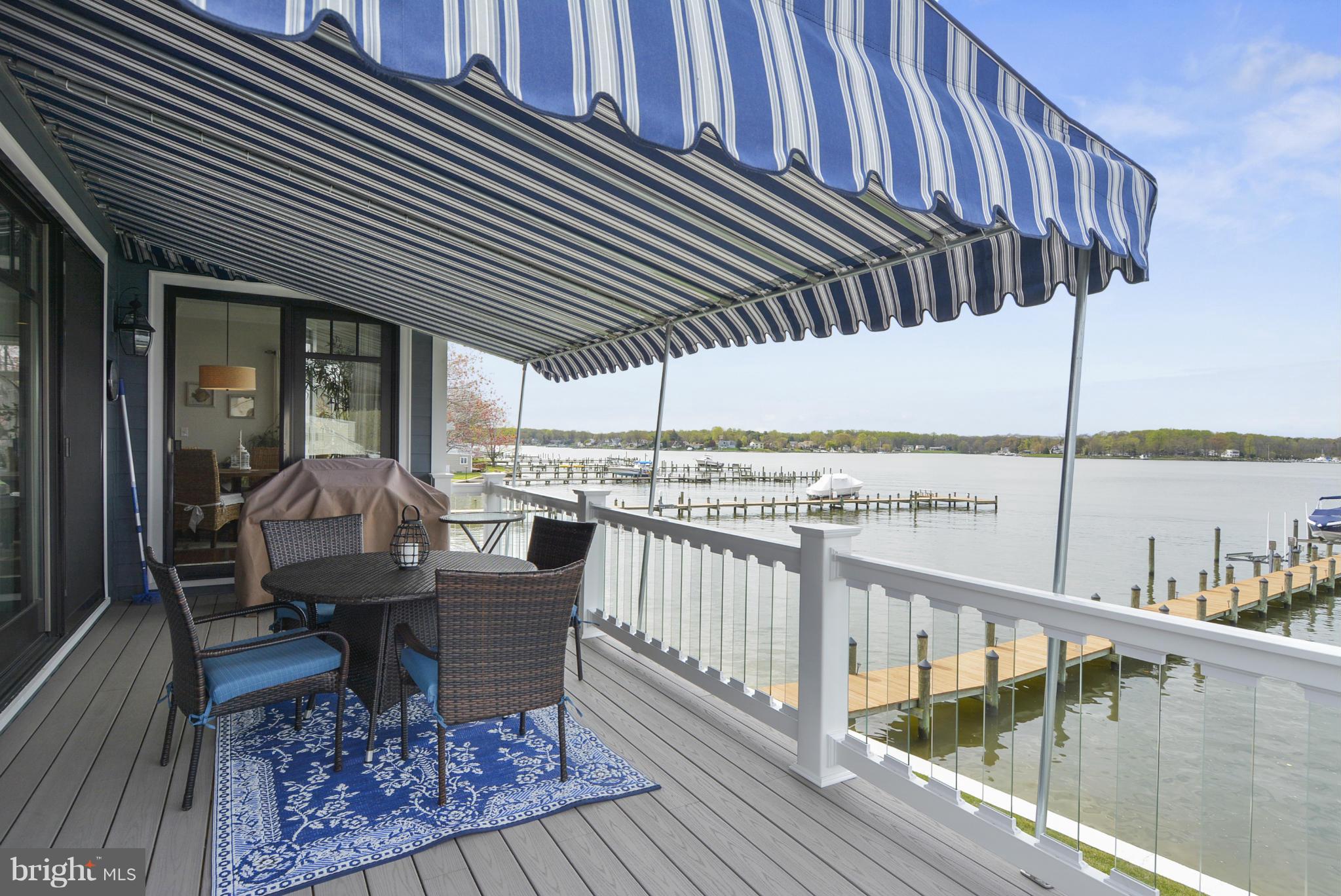 1824 Wilson Point Road Baltimore, MD 21220 - Photo 17 of 28 a view of a chairs on the roof deck