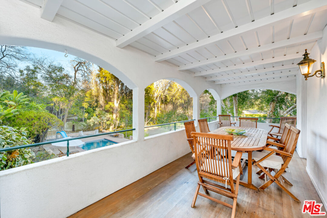 3405 Fryman Road Studio City, CA 91604 - Photo 15 of 28 a view of a dining room with furniture window and outside view