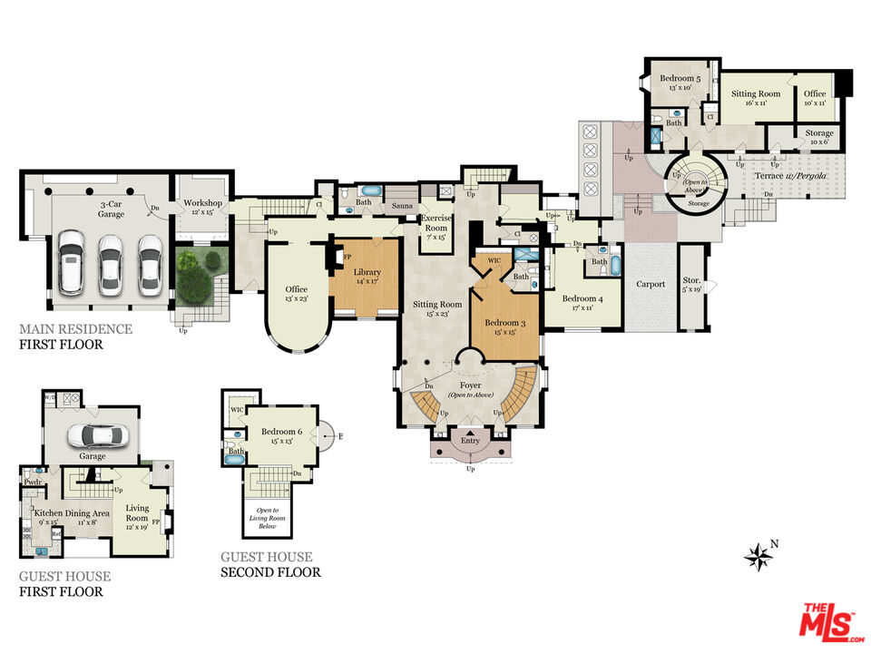 3405 Fryman Road Studio City, CA 91604 - Photo 26 of 28 a view of a room with gym equipment