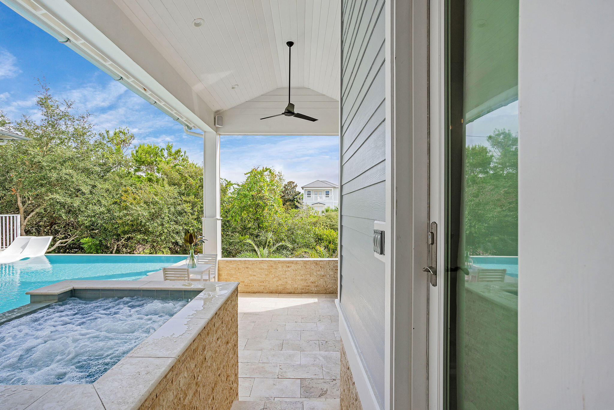 70 Bullard Road Santa Rosa Beach, FL 32459 - Photo 25 of 63 a view of a porch in front of house