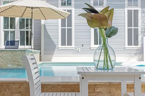 a view of front door of house