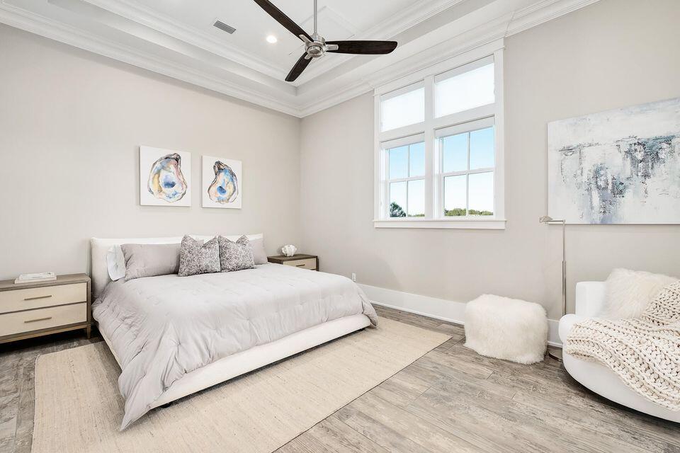 70 Bullard Road Santa Rosa Beach, FL 32459 - Photo 47 of 63 a bedroom with a bed and a couch