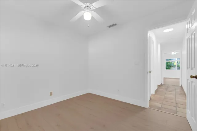 wooden floor in an empty room