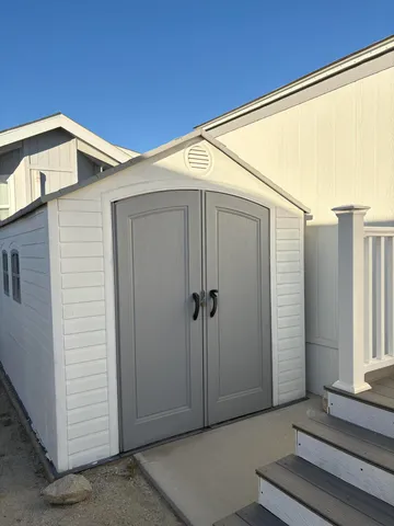 a view of a house with a porch