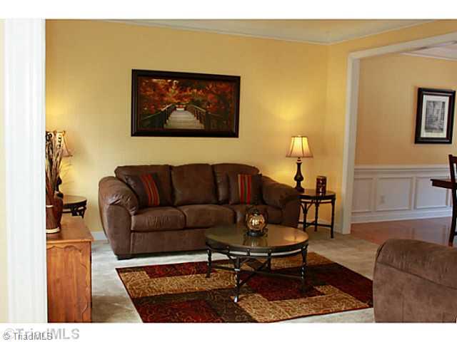 4606 Charlottesville Road Greensboro, NC 27410 - Photo 2 of 16 Living Room.