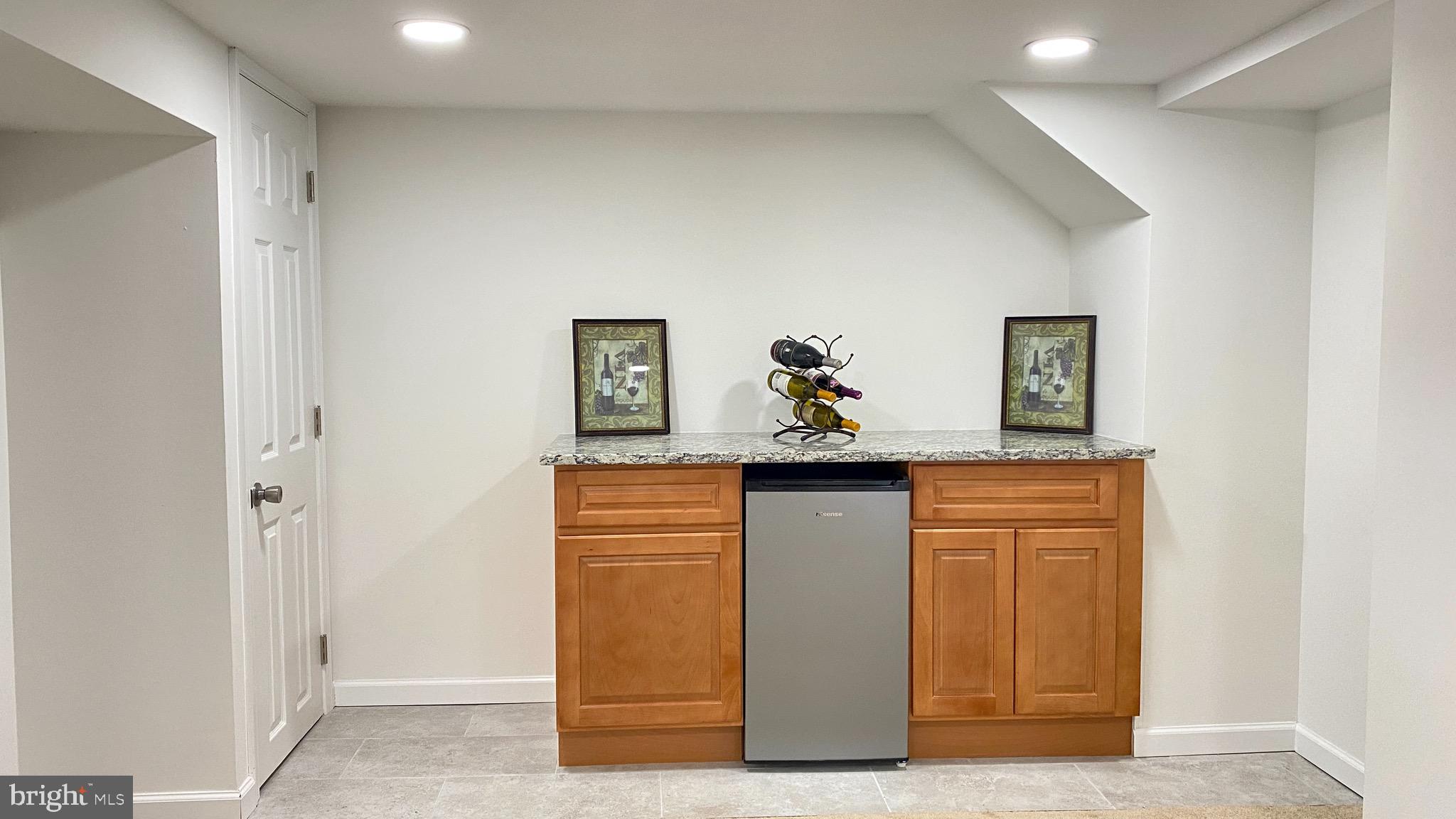 523 Fox Chase Road Jenkintown, PA 19046 - Photo 21 of 26 Bar with beverage fridge