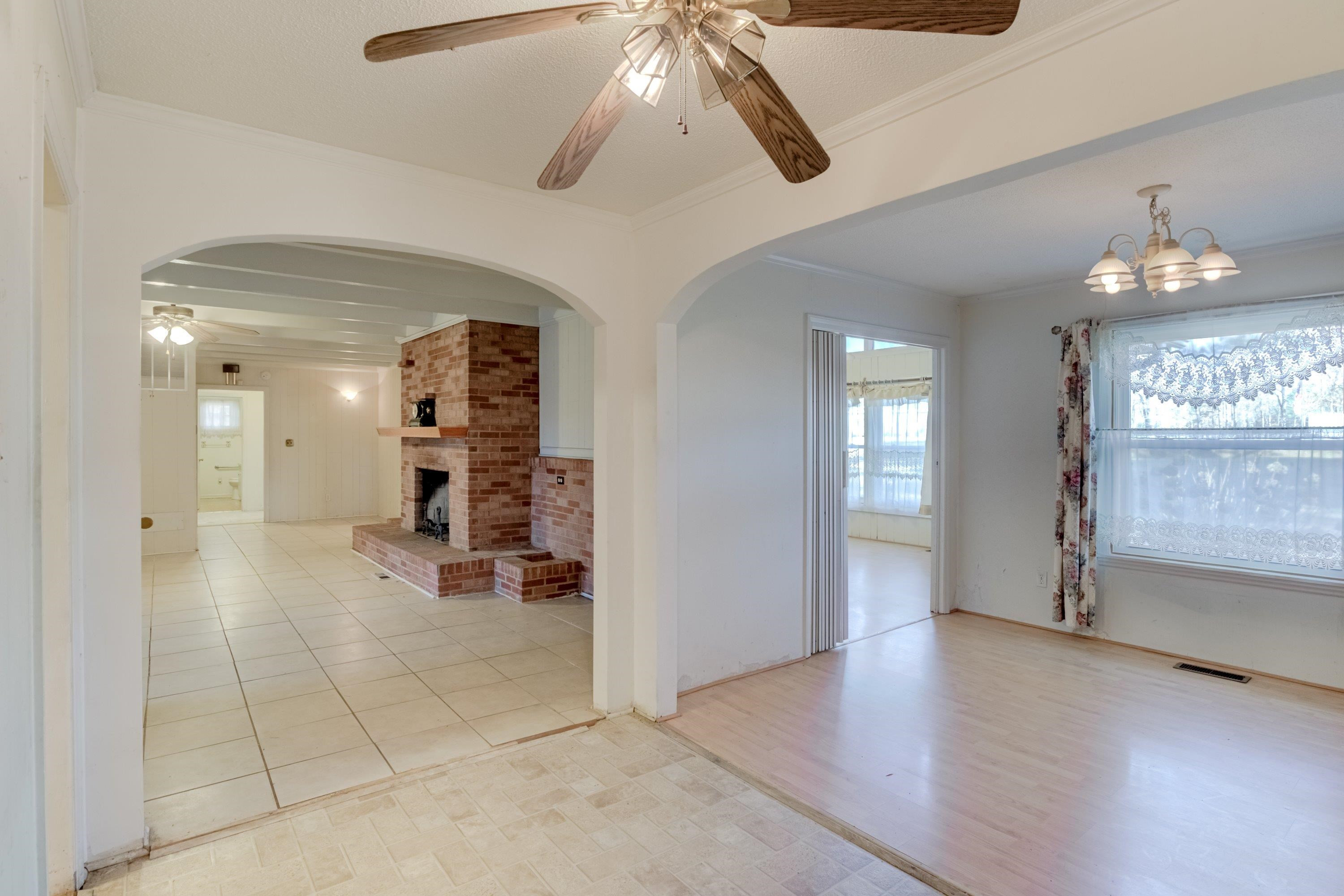 4612 Browns Pond Road Selma, NC 27576 - Photo 8 of 50 Entry from garage with living room and dining room view