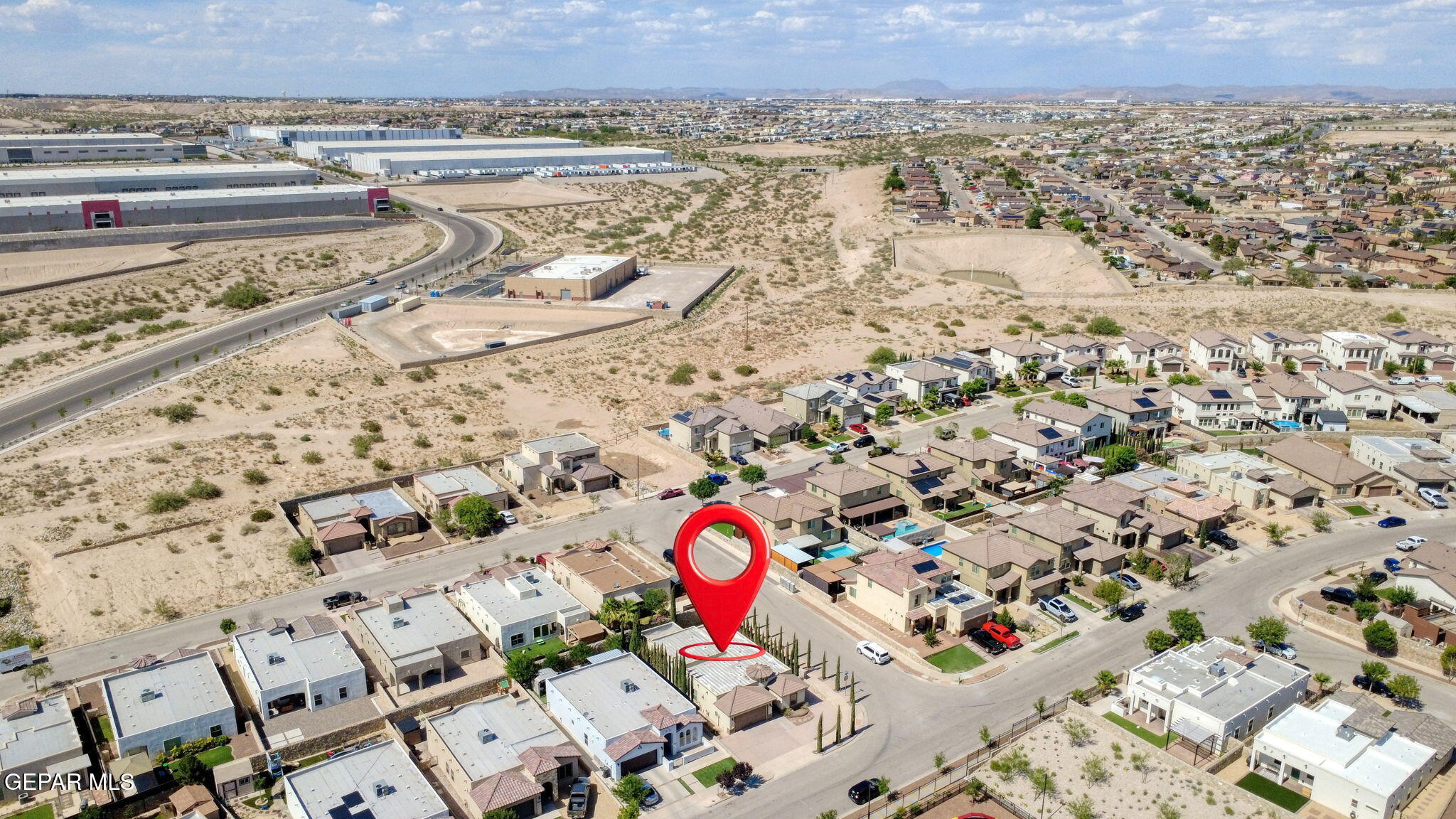 12039 Equestrian Road El Paso, TX 79928 - Photo 55 of 57 Aerial