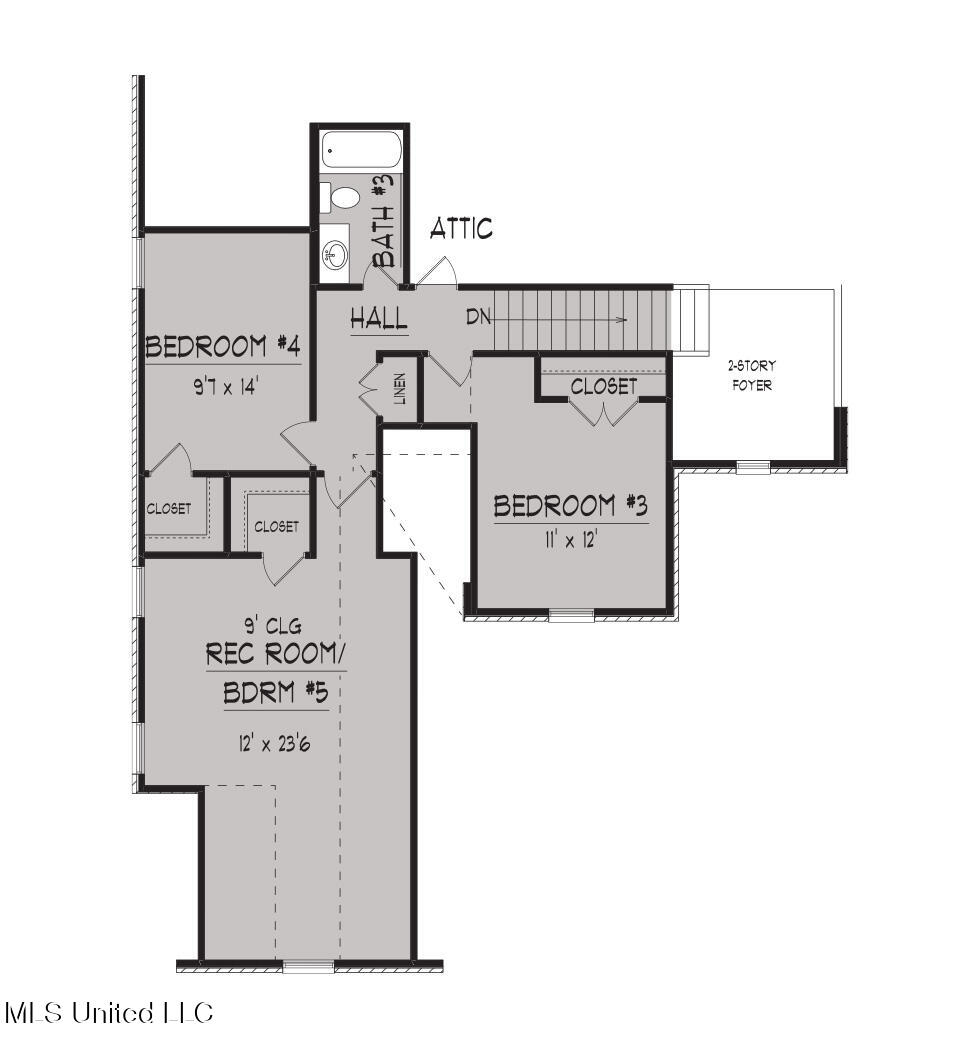 8026 Old Addison Drive Olive Branch, MS 38654 - Photo 3 of 6 Second Floor