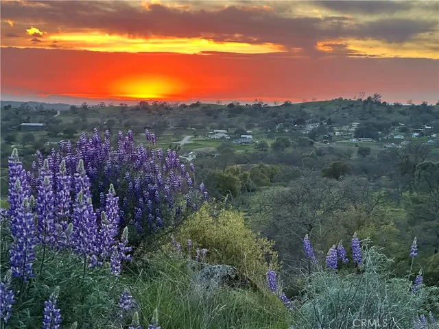 a view of city and mountain