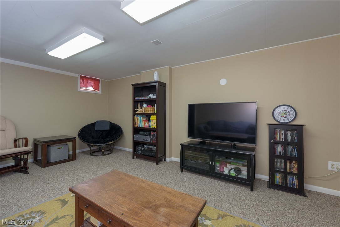 4540 Greenwold Road South Euclid, OH 44121 - Photo 31 of 34 basement rec room
