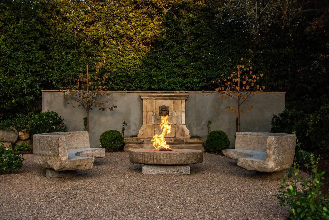 710 Romero Canyon Road Montecito, CA 93108 - Photo 43 of 46 a view of backyard with outdoor seating and plants