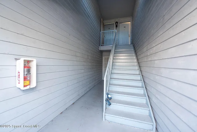 a view of a city from a balcony