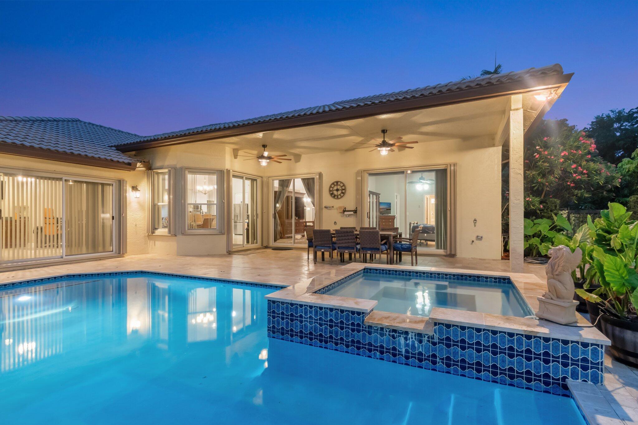 Magnificent entertaining area