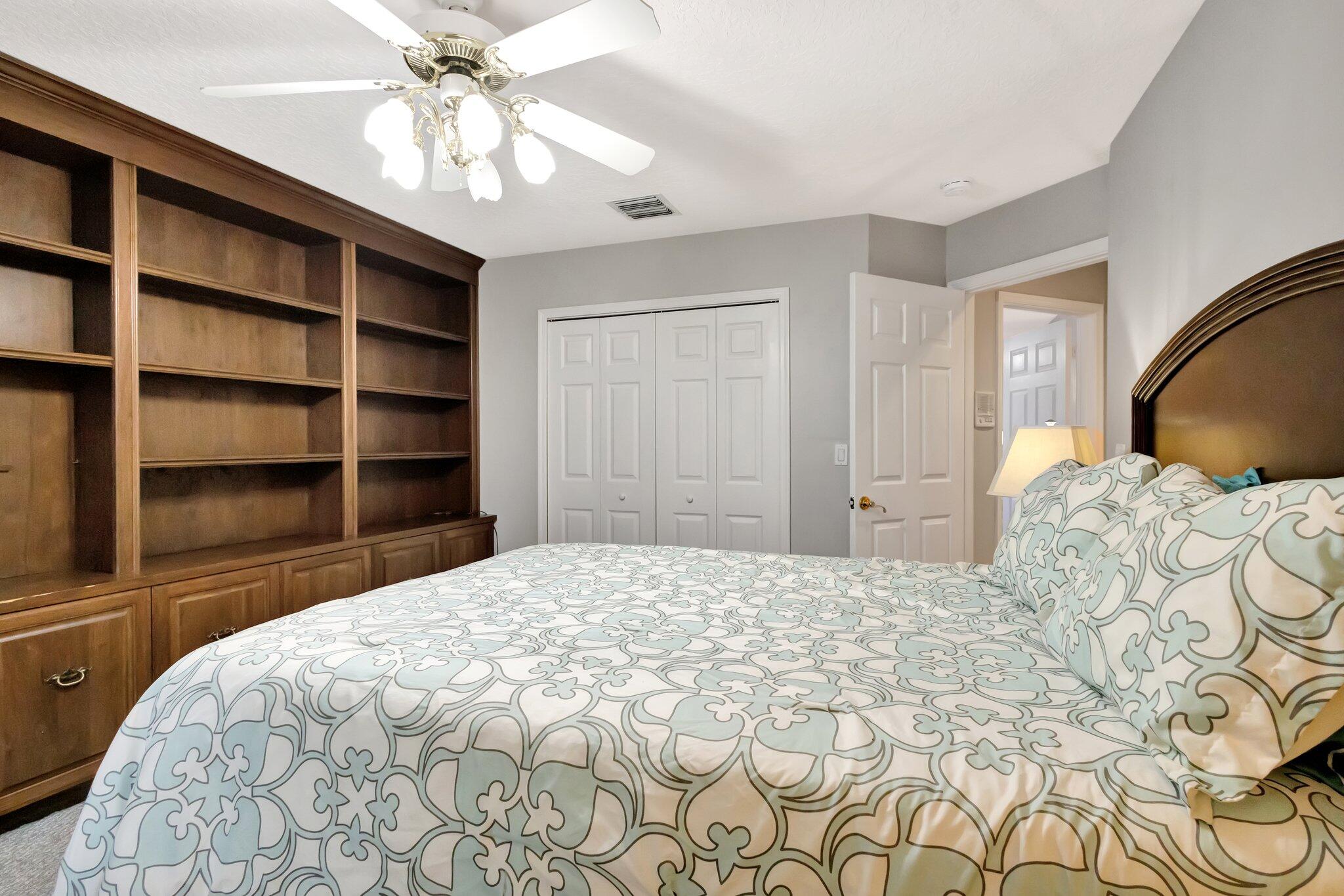 4610 Bucida Road Boynton Beach, FL 33436 - Photo 52 of 96 3rd Bedroom with Built in shelving