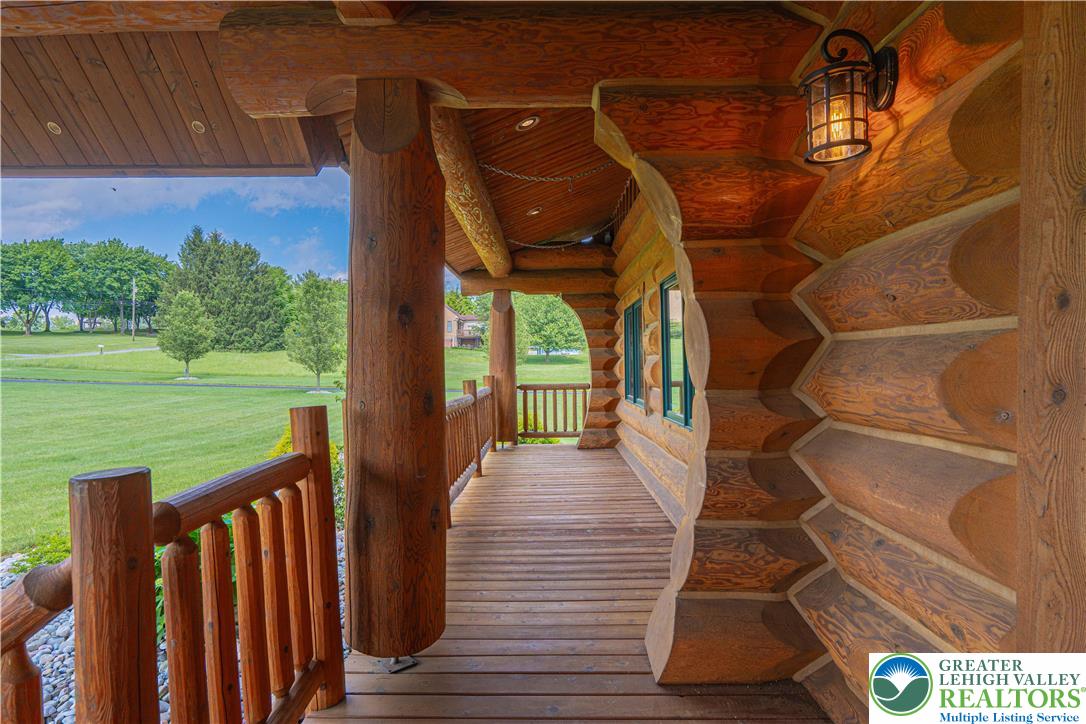 379 Meyer Road Nazareth, PA 18064 - Photo 19 of 78 a view of a deck with wooden floor and outer view