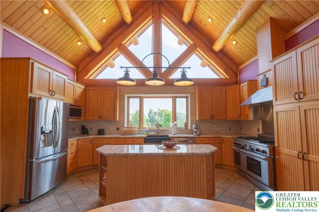 a view of a porch with wooden floor and stairs