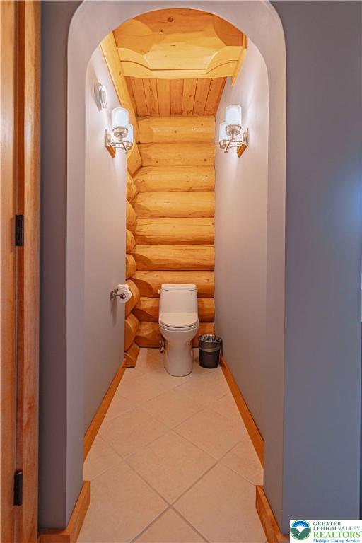 379 Meyer Road Nazareth, PA 18064 - Photo 52 of 78 a bathroom with a toilet and a mirror