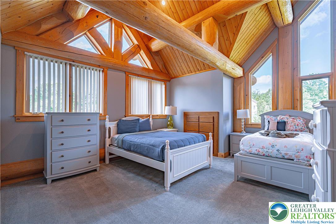 379 Meyer Road Nazareth, PA 18064 - Photo 57 of 78 a living room with furniture and a fireplace