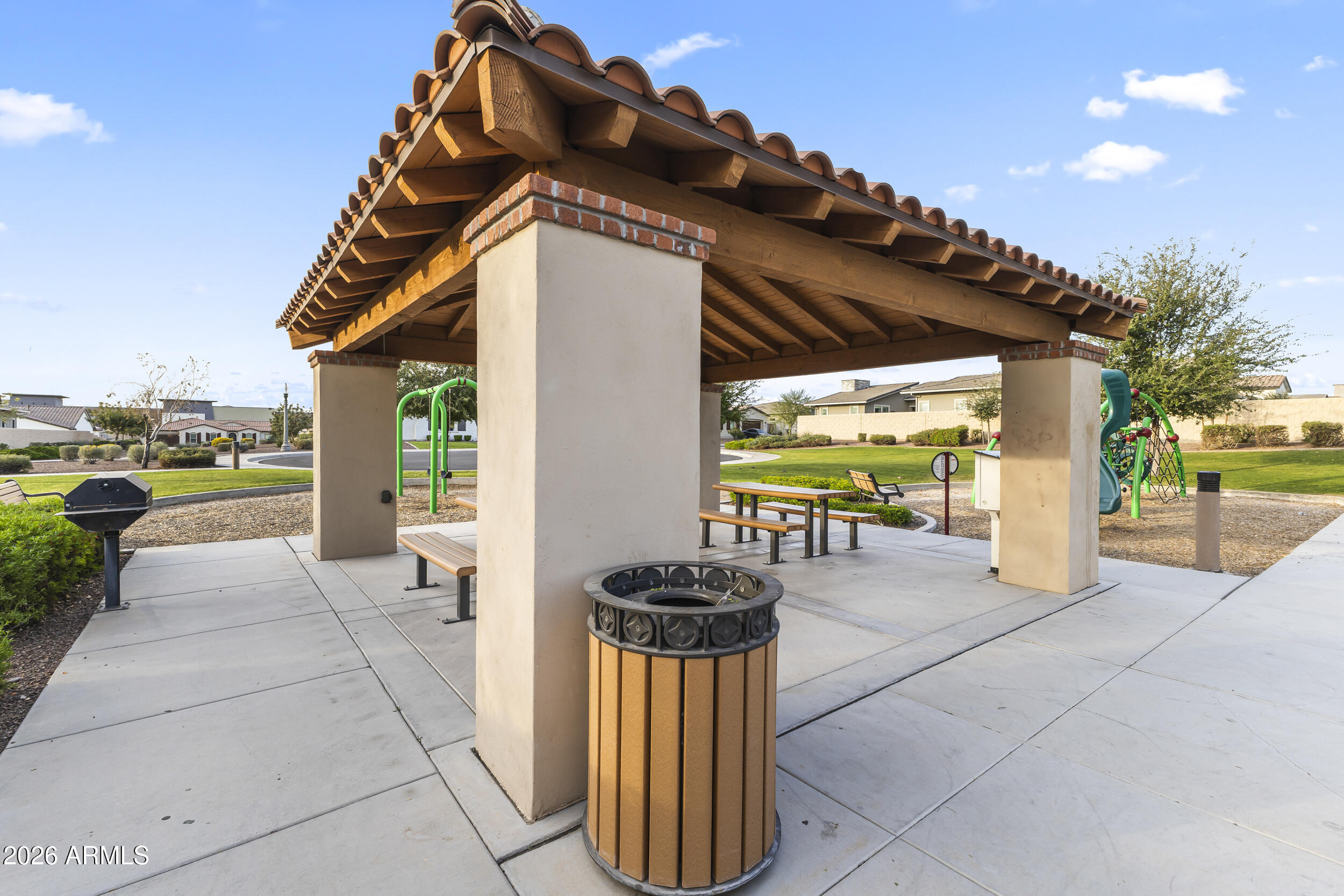 5255 North Ginning Road Litchfield Park, AZ 85340 - Photo 54 of 60 Park Seating & BBQ Grill